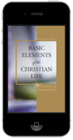 Free Christian book - Basic Elements of the Christian Life, Volume Two