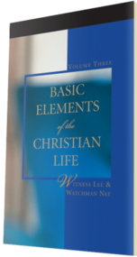 Free Christian book - Basic Elements of the Christian Life, Volume Three