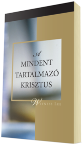 Ingyenes keresztyén könyv - A mindent tartalmazó Krisztus